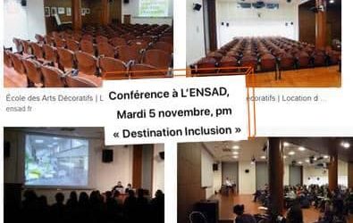 Conférence à l’ENSAD