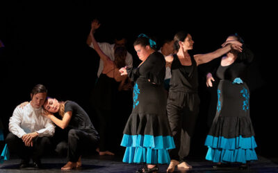 Flamenco Azul à la gare de Niolon