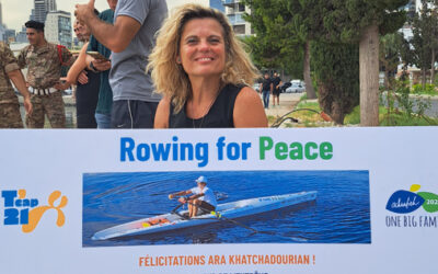 Défi sportif Rowing For Peace