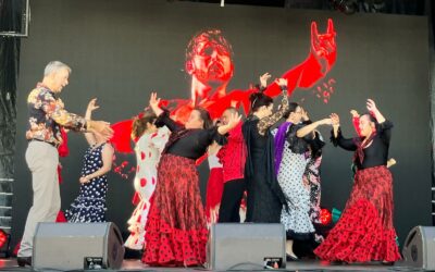 Spectacle de flamenco à la Foire de Marseille